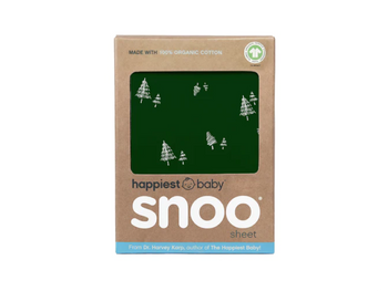 100% Organic Cotton SNOO Baby Bassinet Fitted Sheet