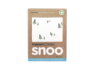 100% Organic Cotton SNOO Baby Bassinet Fitted Sheet