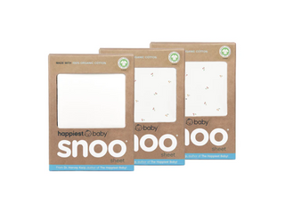 100% Organic Cotton Baby Bassinet Sheets for SNOO