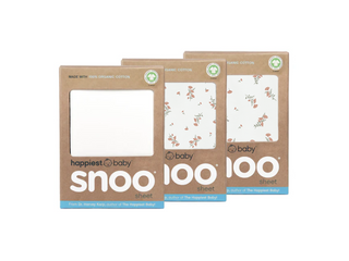 100% Organic Cotton Baby Bassinet Sheets for SNOO